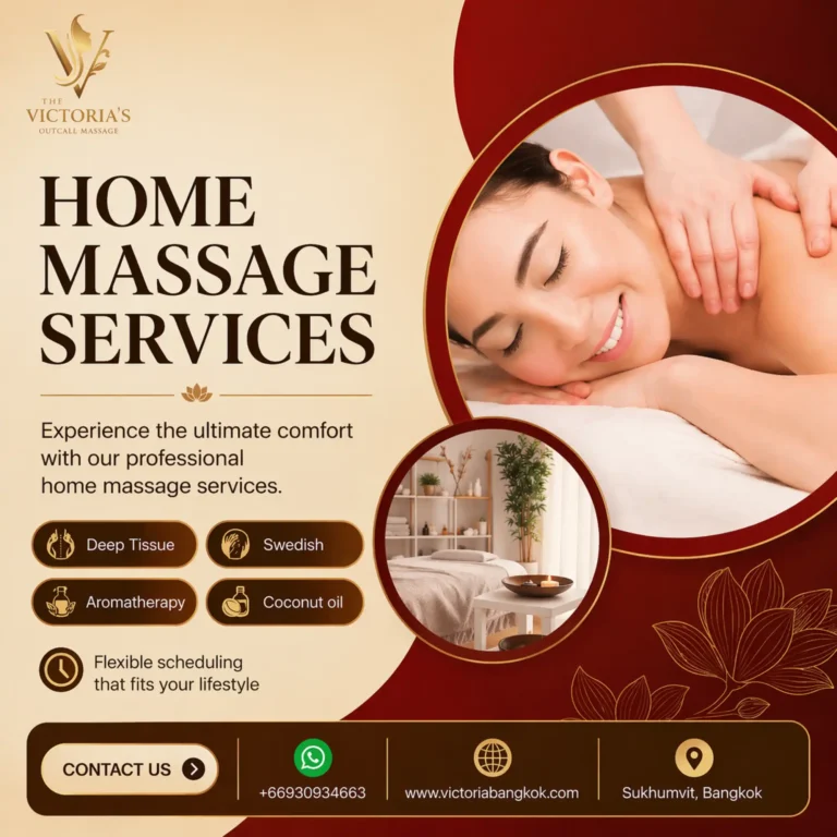 หน้าแรก 17 Premium Outcall Massage by The Victoria’s Bangkok