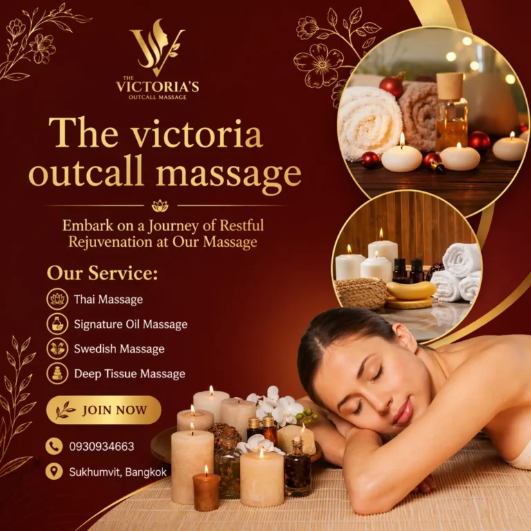 หน้าแรก 14 Premium Outcall Massage by The Victoria’s Bangkok