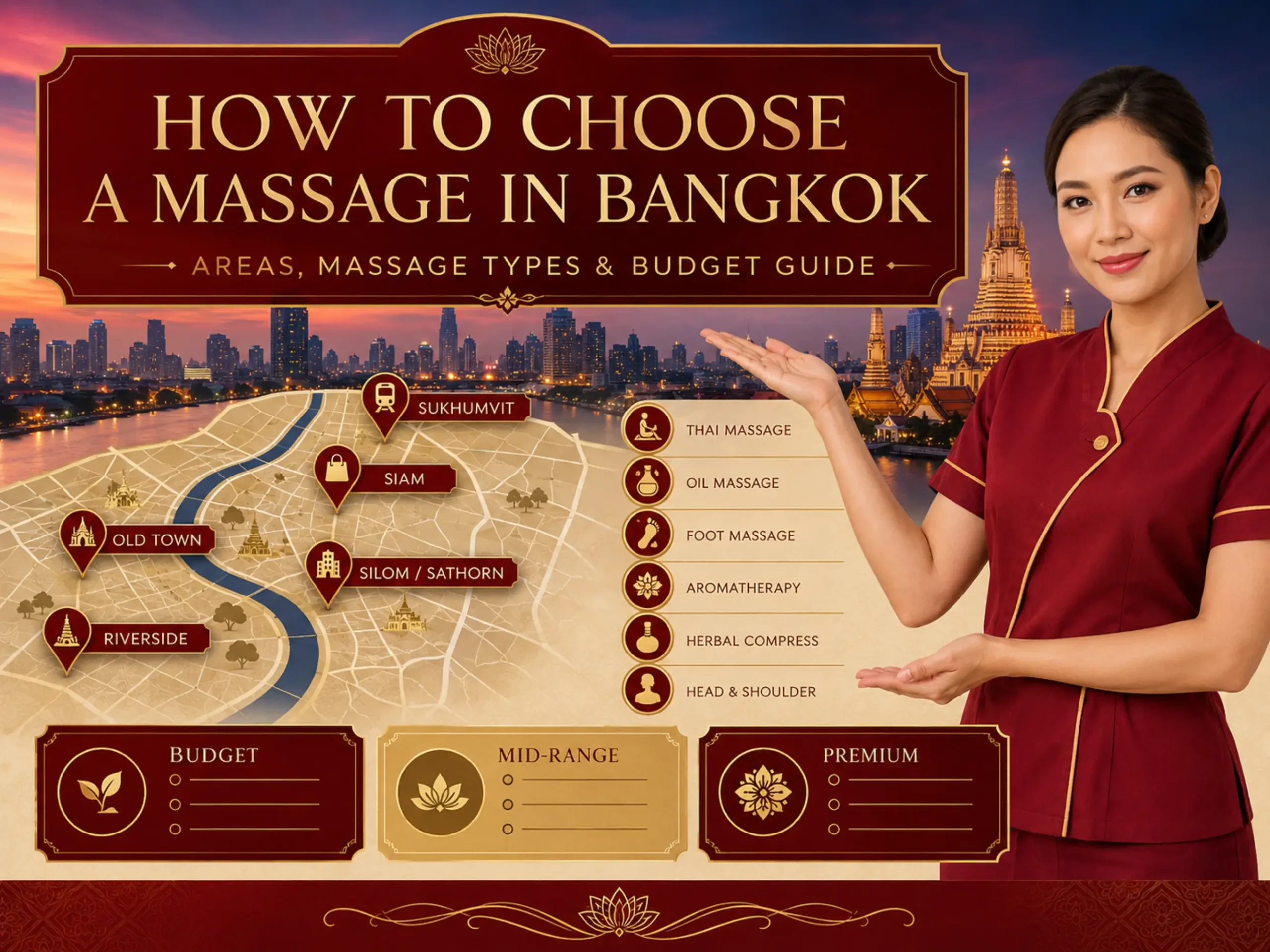 เลือกบริการนวดในกรุงเทพฯ อย่างไร? คู่มือเลือกย่าน ประเภท และงบประมาณ 1 <span class="jet-smart-filters-seo-rules-title"></span>