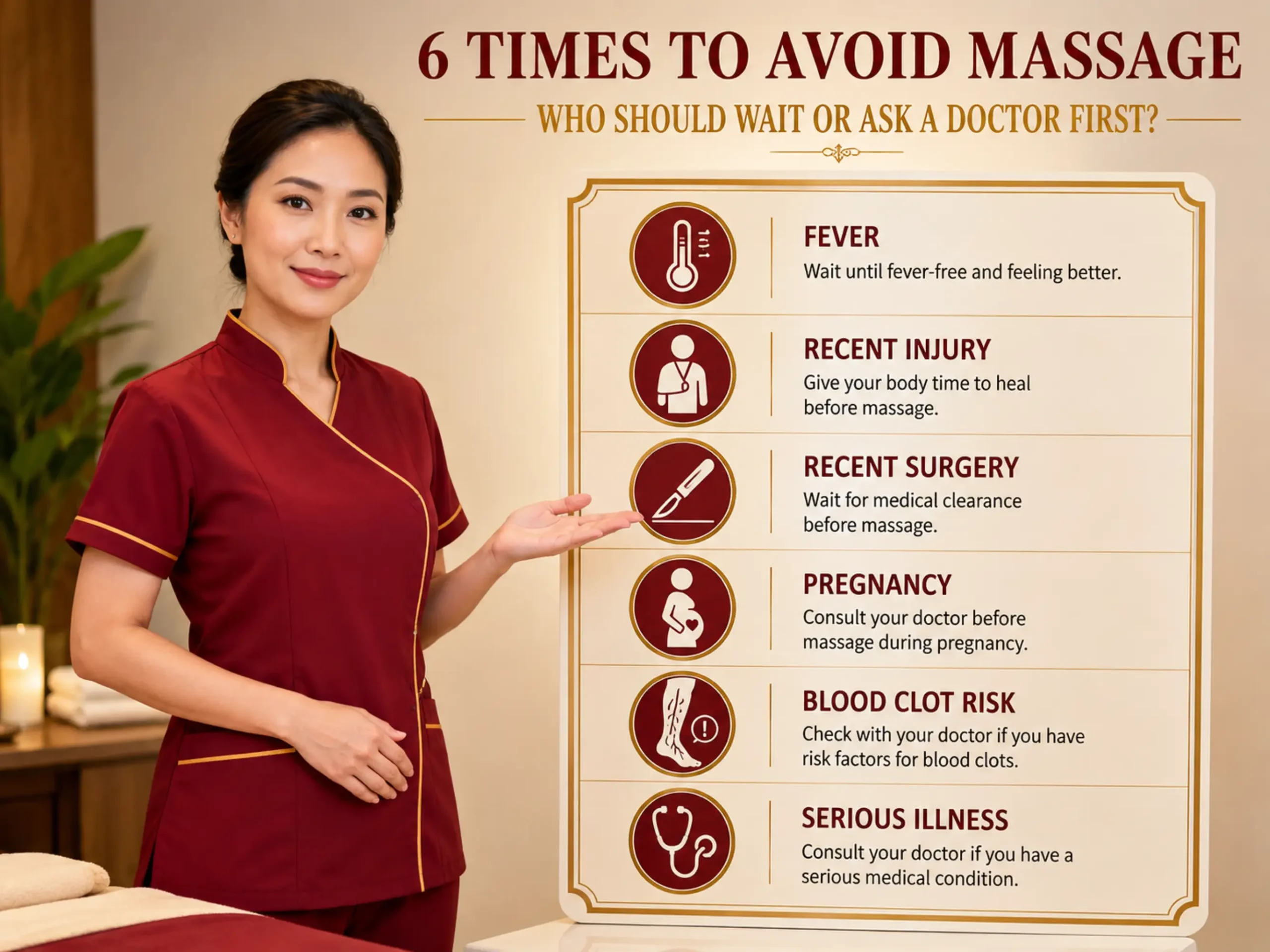 按摩前的 6 个禁忌:哪些人应避免按摩或先咨询医生? 1 286767 six-things-to-avoid-before-massage (Horizontal)